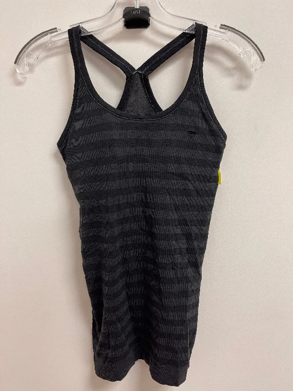 Athletic Tank Top By Lululemon In Grey, Size: S